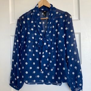 H&M polka dot Blouse